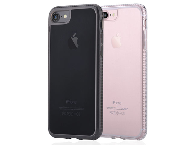 Чехол Devia iShockproof case для Apple iPhone 7 (прозрачный, пластиковый)