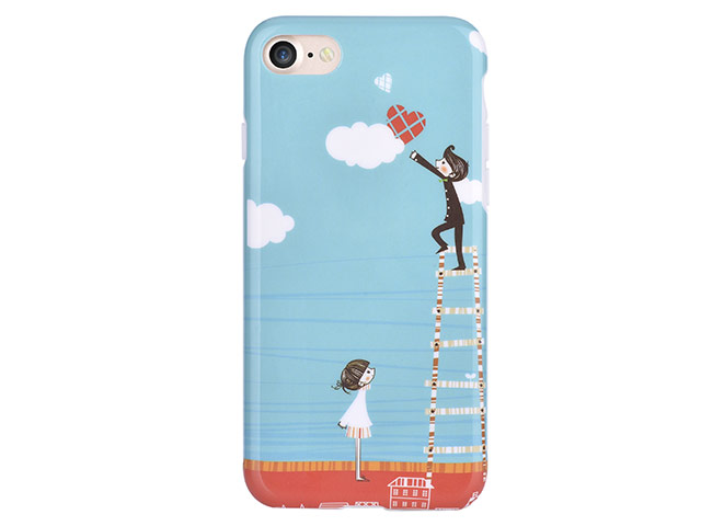 Чехол Devia Vivid case для Apple iPhone 7 (Love, пластиковый)