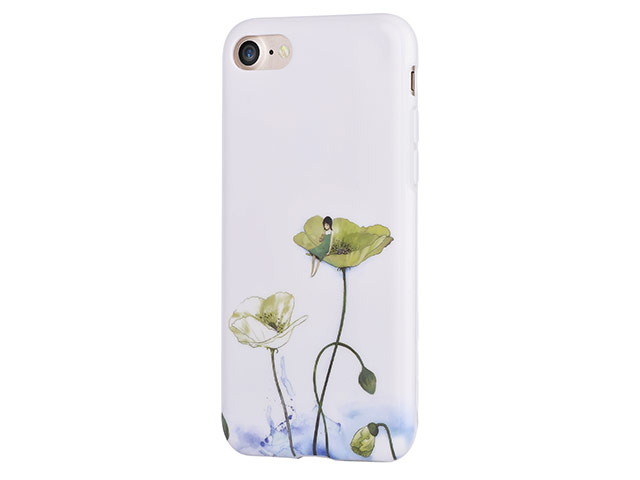 Чехол Devia Vivid case для Apple iPhone 7 (Lotus, пластиковый)