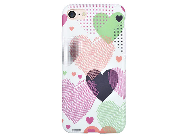 Чехол Devia Vivid case для Apple iPhone 7 (Heart, пластиковый)