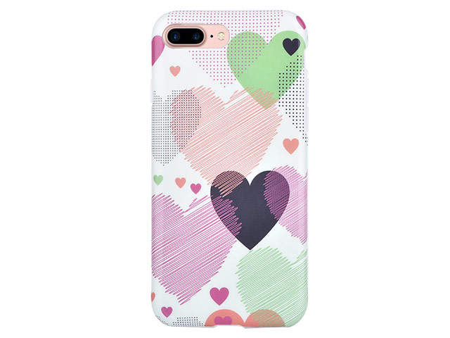 Чехол Devia Vivid case для Apple iPhone 7 plus (Heart, пластиковый)