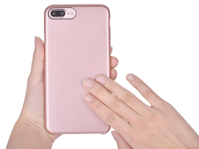 Чехол Vouni Trendy case для Apple iPhone 7 plus (серебристый, пластиковый)