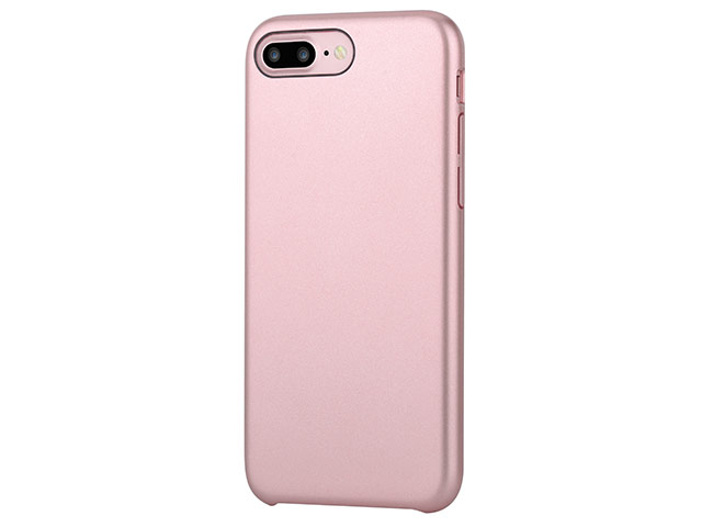 Чехол Vouni Trendy case для Apple iPhone 7 plus (розово-золотистый, пластиковый)