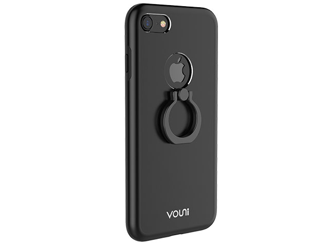 Чехол Vouni Armor 2 case для Apple iPhone 7 (черный, алюминиевый, кольцо)