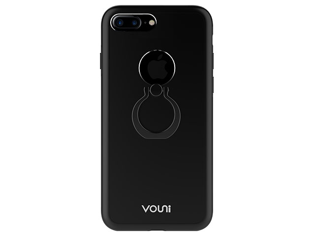 Чехол Vouni Armor 2 case для Apple iPhone 7 plus (черный, алюминиевый, кольцо)