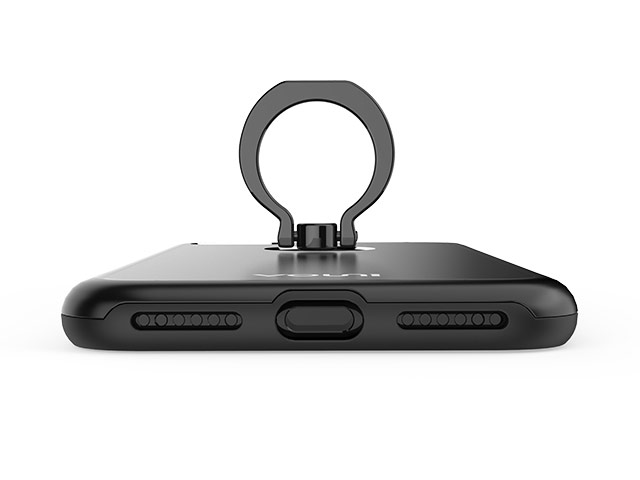 Чехол Vouni Armor 2 case для Apple iPhone 7 plus (черный, алюминиевый, кольцо)