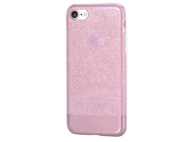 Чехол Vouni Brilliance Star case для Apple iPhone 7 (розовый, пластиковый)