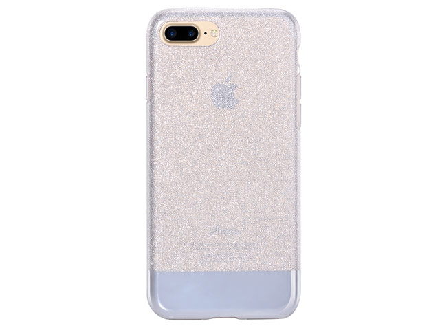 Чехол Vouni Brilliance Star case для Apple iPhone 7 plus (серебристый, пластиковый)