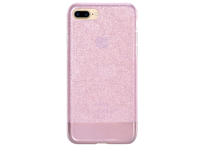 Чехол Vouni Brilliance Star case для Apple iPhone 7 plus (розовый, пластиковый)