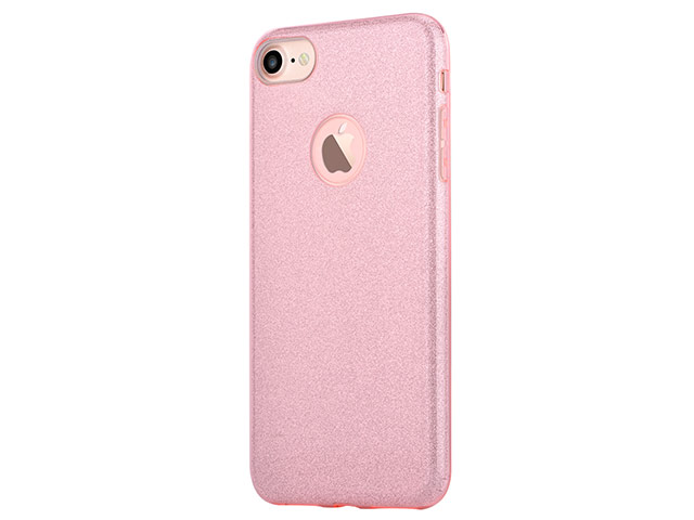 Чехол Vouni Shine cover для Apple iPhone 7 (розовый, пластиковый)
