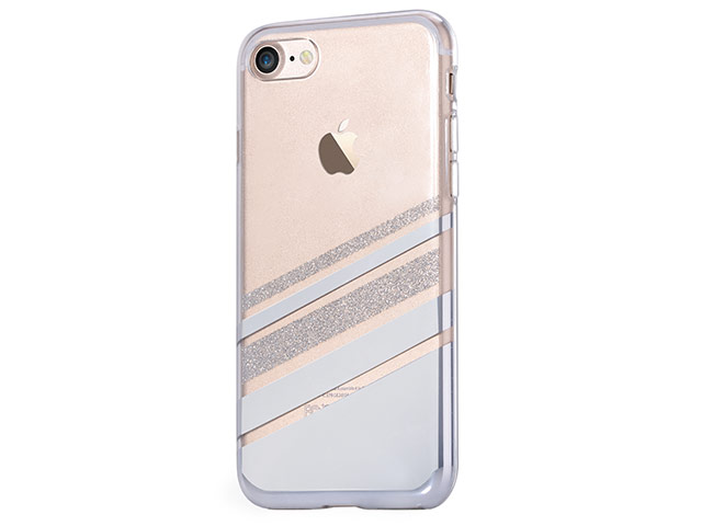 Чехол Vouni Brilliance Galaxy case для Apple iPhone 7 (серебристый, пластиковый)