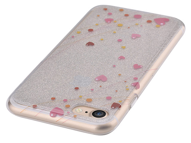 Чехол Vouni Vigour Shing case для Apple iPhone 7 (Love 3, пластиковый)