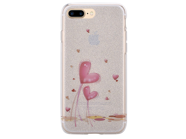 Чехол Vouni Vigour Shing case для Apple iPhone 7 plus (Love 1, пластиковый)
