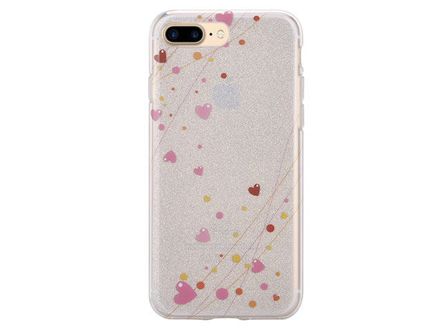 Чехол Vouni Vigour Shing case для Apple iPhone 7 plus (Love 3, пластиковый)
