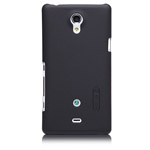 Чехол Nillkin Hard case для Sony Xperia T LT30p (пластиковый, черный)