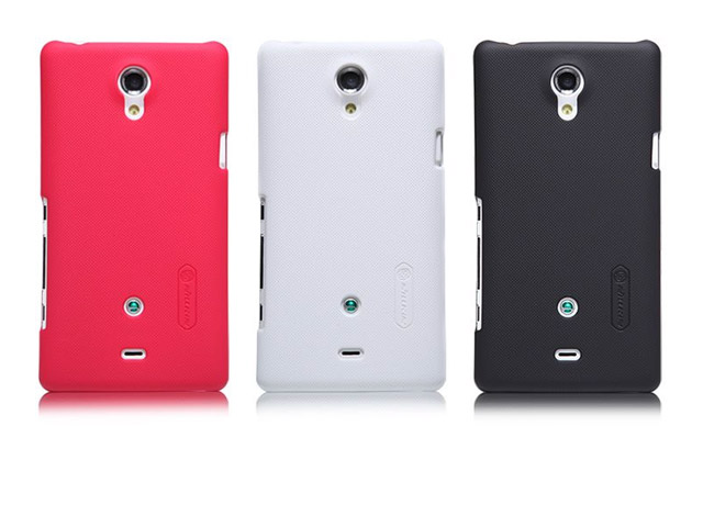 Чехол Nillkin Hard case для Sony Xperia T LT30p (пластиковый, черный)