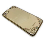 Чехол X-Fitted Perpetual Bloom для Apple iPhone 7 (золотистый, пластиковый)