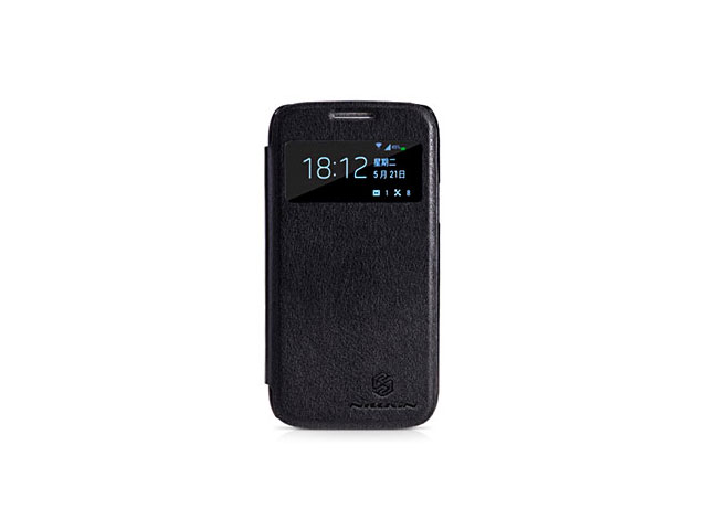 Чехол Nillkin Side leather case для Samsung Galaxy S3 mini i8190 (черный, кожаный)