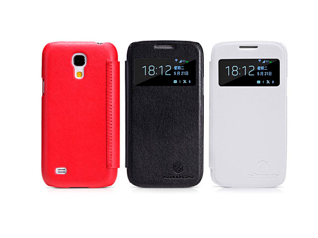 Чехол Nillkin Side leather case для Samsung Galaxy S3 mini i8190 (черный, кожаный)