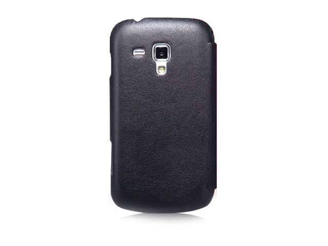 Чехол Nillkin Side leather case для Samsung Galaxy S Duos S7562 (черный, кожанный)