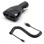 Зарядное устройство HTC Car Charger (автомобильное, microUSB)