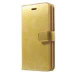 Чехол Mercury Goospery Mansoor Wallet для Apple iPhone 7 plus (золотистый, винилискожа)