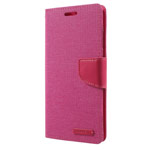 Чехол Mercury Goospery Canvas Diary для Asus Zenfone 3 Deluxe ZS570KL (розовый, матерчатый)