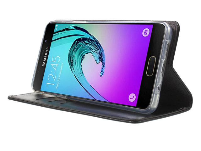 Чехол Mercury Goospery Blue Moon Flip для Samsung Galaxy A5 2016 A510 (черный, винилискожа)