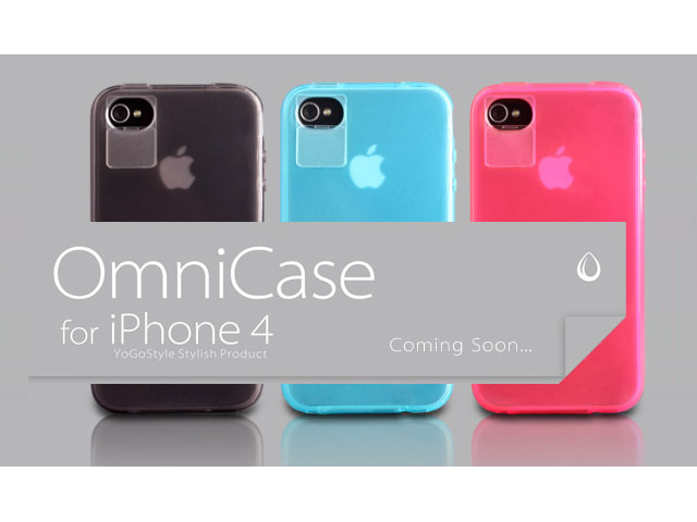 Чехол YoGo OmniCase для Apple iPhone 4 (голубой)
