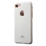 Чехол Mercury Goospery Jelly Case Hole для Apple iPhone 7 (белый, гелевый)