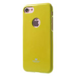 Чехол Mercury Goospery Jelly Case Hole для Apple iPhone 7 (желтый, гелевый)