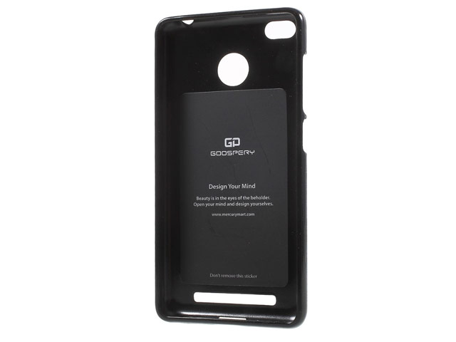 Чехол Mercury Goospery Jelly Case для Xiaomi Redmi 3 Pro (черный, гелевый)