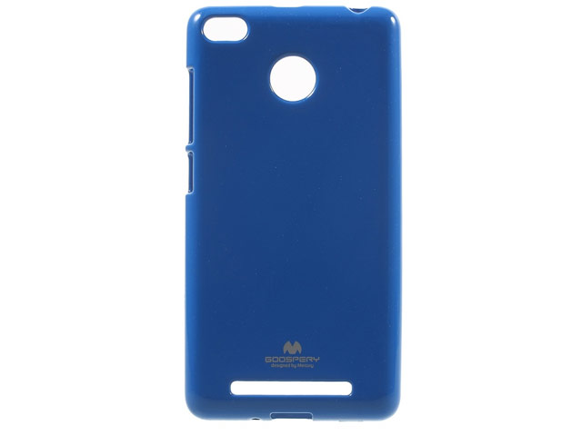 Чехол Mercury Goospery Jelly Case для Xiaomi Redmi 3 Pro (синий, гелевый)