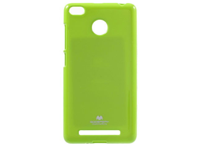 Чехол Mercury Goospery Jelly Case для Xiaomi Redmi 3 Pro (зеленый, гелевый)