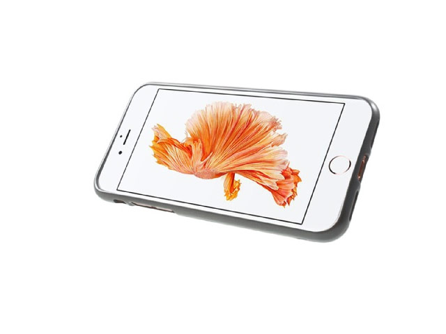 Чехол Mercury Goospery i-Jelly Ring Case для Apple iPhone 7 (серый, гелевый)
