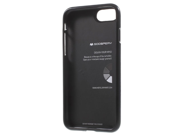 Чехол Mercury Goospery i-Jelly Ring Case для Apple iPhone 7 (серый, гелевый)