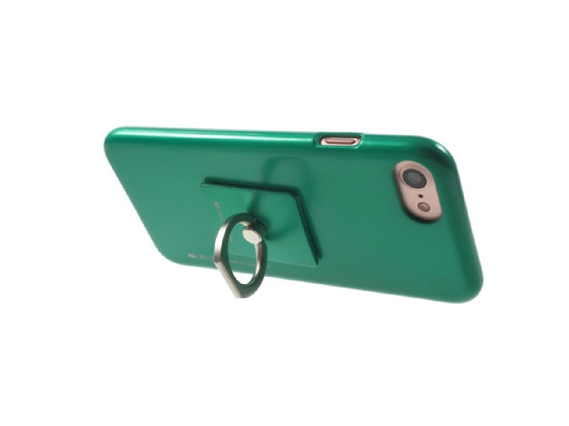 Чехол Mercury Goospery i-Jelly Ring Case для Apple iPhone 7 (зеленый, гелевый)