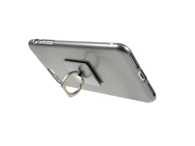 Чехол Mercury Goospery i-Jelly Ring Case для Apple iPhone 7 plus (серый, гелевый)