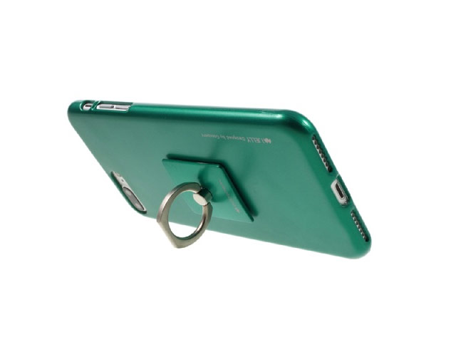 Чехол Mercury Goospery i-Jelly Ring Case для Apple iPhone 7 plus (зеленый, гелевый)