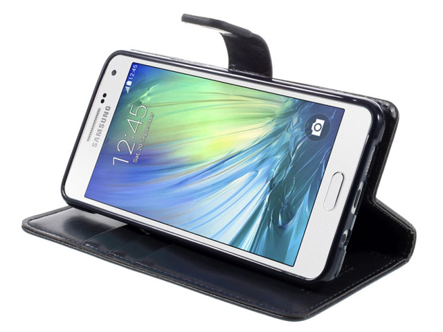 Чехол Mercury Goospery Blue Moon Diary для Samsung Galaxy A7 2016 A710 (черный, винилискожа)