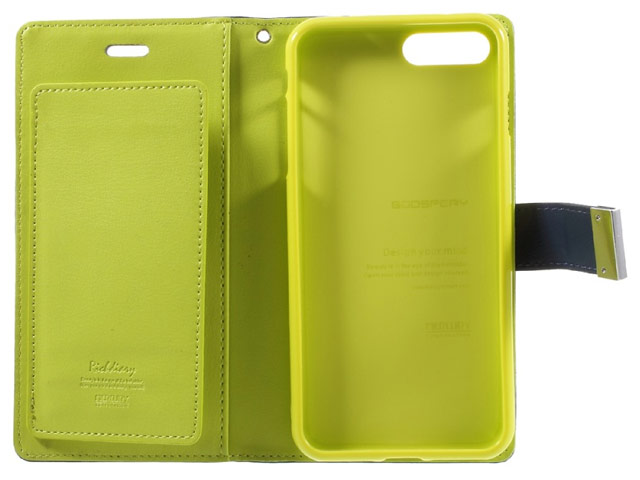 Чехол Mercury Goospery Rich Diary для Apple iPhone 7 plus (малиновый, кожаный)