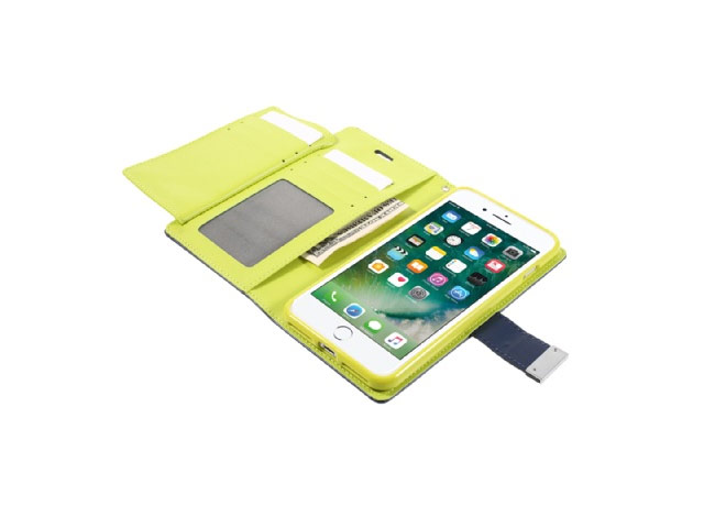 Чехол Mercury Goospery Rich Diary для Apple iPhone 7 plus (синий, кожаный)