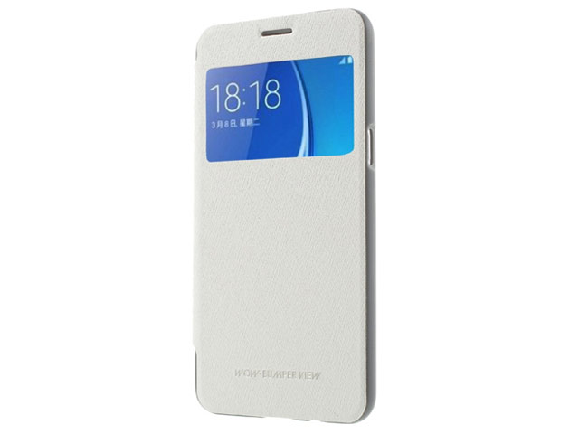 Чехол Mercury Goospery WOW Bumper View для Samsung Galaxy J5 2016 J510 (белый, винилискожа)