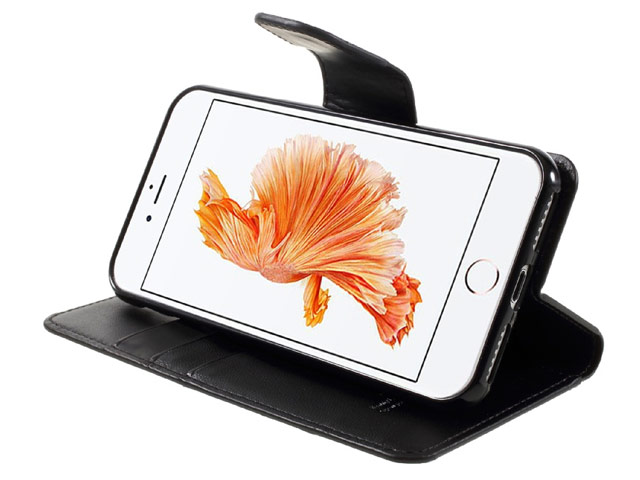 Чехол Mercury Goospery Sonata Diary Case для Apple iPhone 7 (черный, винилискожа)