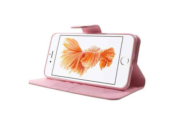 Чехол Mercury Goospery Sonata Diary Case для Apple iPhone 7 plus (розовый, винилискожа)