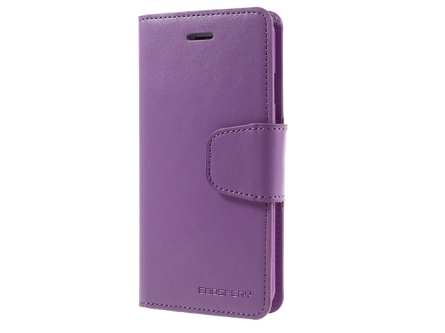 Чехол Mercury Goospery Sonata Diary Case для Apple iPhone 7 plus (фиолетовый, винилискожа)