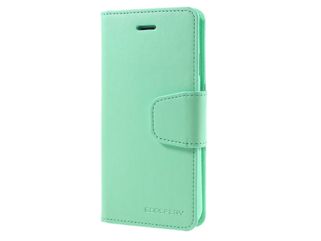 Чехол Mercury Goospery Sonata Diary Case для Apple iPhone 7 plus (голубой, винилискожа)