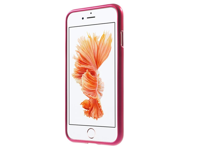 Чехол Mercury Goospery i-Jelly Case для Apple iPhone 7 (малиновый, гелевый)