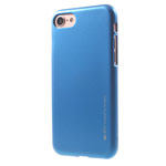 Чехол Mercury Goospery i-Jelly Case для Apple iPhone 7 (голубой, гелевый)