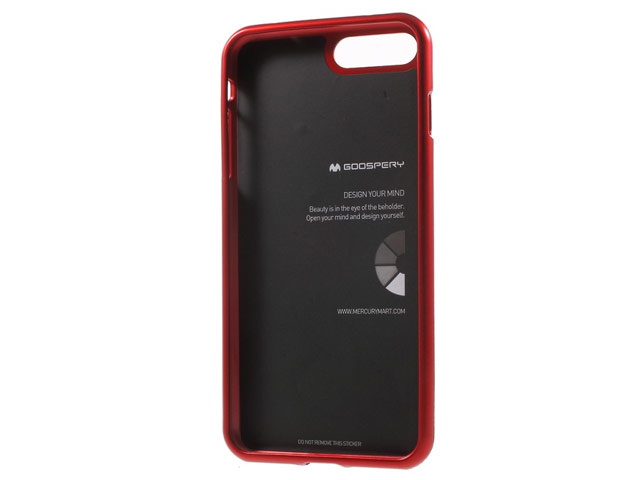 Чехол Mercury Goospery i-Jelly Case для Apple iPhone 7 plus (красный, гелевый)